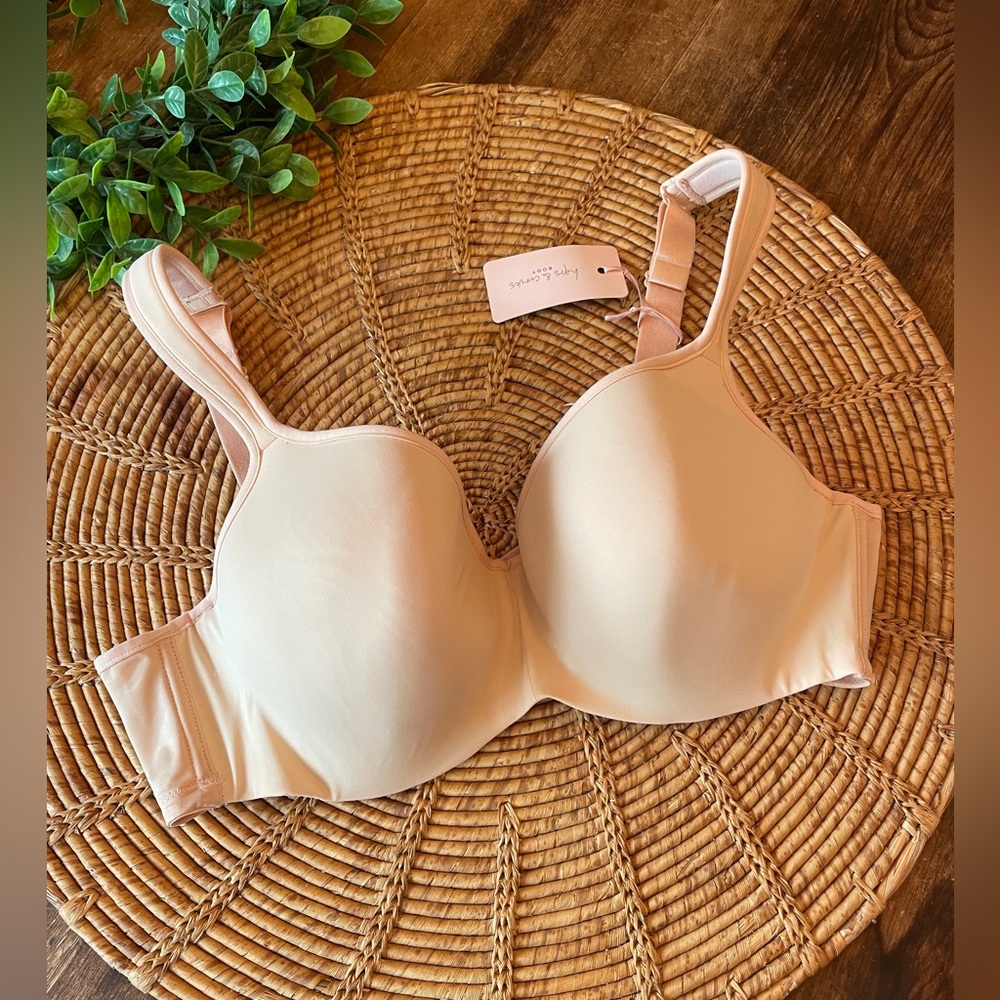 New Hips & Curves Body Women's Nude T~Shirt Bra 42C